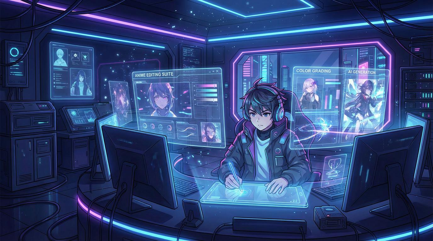 暗网AI动漫工作室